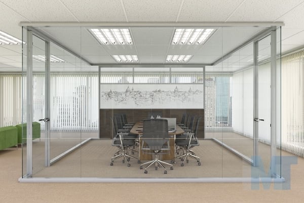 Role Of Glass Walls In Corporate Building Interior | Make My House