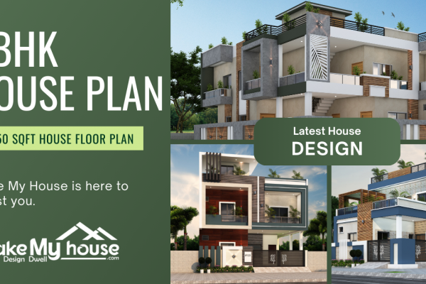 2BHK House Plan - a mix of exciting possibilities and challenges. Make My House is here to assist you